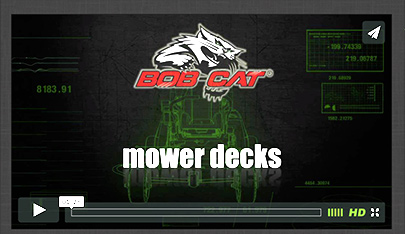 Bob-Cat zero turn mower intro video