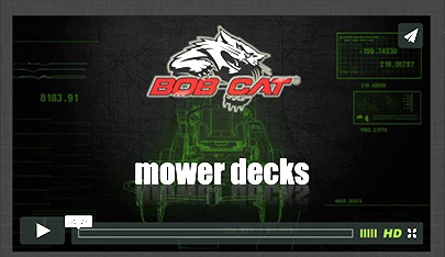 BOB-CAT zero turn mower intro video