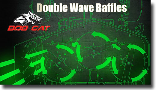 double wave deck baffles