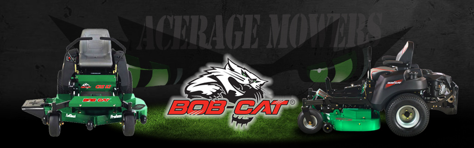 the CRZ and XRZ Bob-Cats - the perfect acreage home owner's zero turn mower