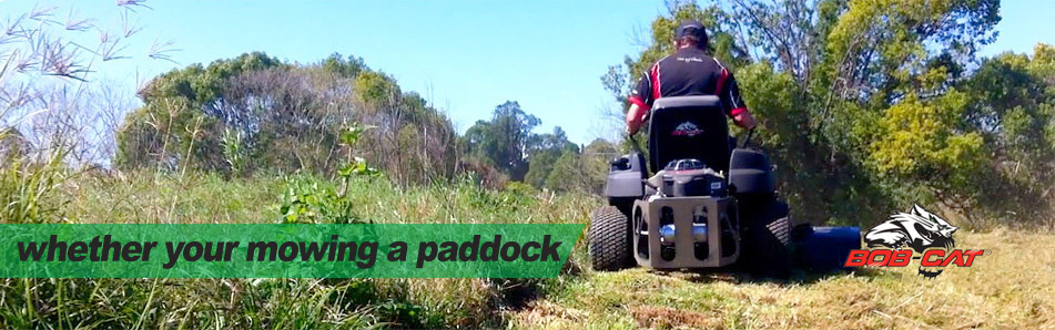 whether you are mowing your paddock